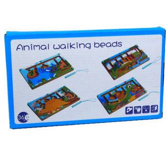 картинка Игра 2745-5/31406 деревянная лабиринт с магнитом и коробке 13,5х2х23,5см от магазина МОЛТИ