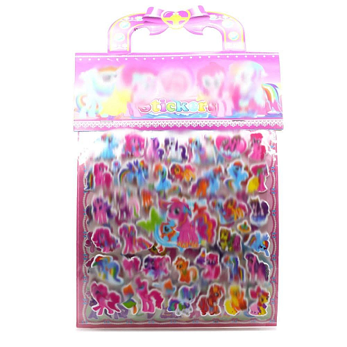 Наклейка CKK/ABC-008 Пони с игровым полем 20*27