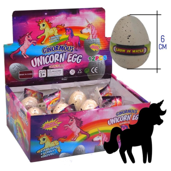 картинка Растушки 1845-5 (12) яйцо единорога 6х4х4см в и/у от магазина МОЛТИ