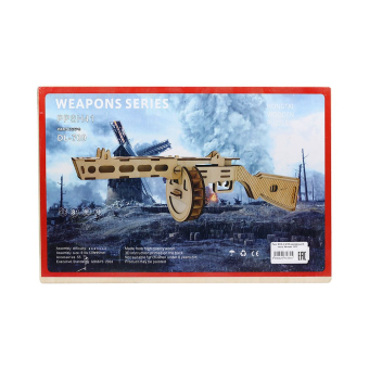 картинка Пазл 3D DL-6 A709 деревянный 4 листа  Автомат 23*37 от магазина МОЛТИ