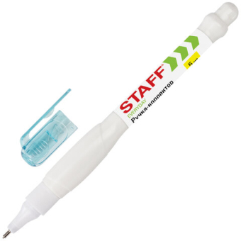 картинка Ручка-корректор STAFF "EVERYDAY", 5 мл, металлический наконечник, круглый корпус, 227567 от магазина МОЛТИ