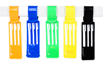 картинка Бейдж-бирка 250822-14 детская информационная Панда 24х4 см. силиконовая. от магазина МОЛТИ