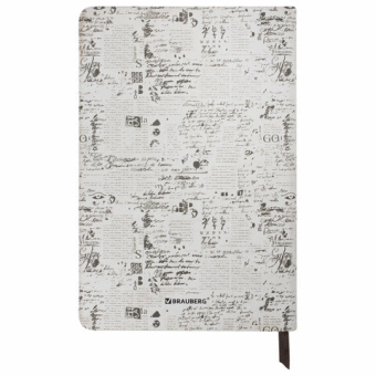 картинка Ежедневник учителя специализированный А5 215х145 мм, BRAUBERG, под кожу, 144 л., "Old paper", 112710 от магазина МОЛТИ