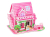 картинка Пазл 3D LX 275 мини Дом розовый 21*14см (17,3*11*13см) 35ps от магазина МОЛТИ