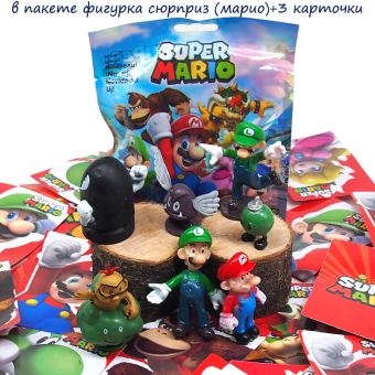 картинка Фигурка АК2-92 (24) Марио в и/у пластик 14х2х10(6х1,5х2,5)см от магазина МОЛТИ