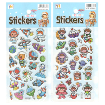 картинка Наклейки YXH (20)  микс 22х0,3х10 (3,5х0,2х2) см. от магазина МОЛТИ