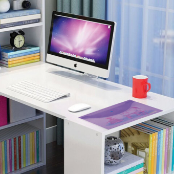 картинка Папка-конверт с кнопкой ЮНЛАНДИЯ, А4, до 100 листов, прозрачная, фиолетовая, 0,18 мм, 228669 от магазина МОЛТИ