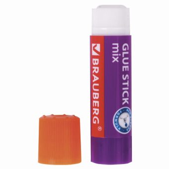 картинка Клей-карандаш BRAUBERG MIX, 9 г, PVP основа, 229071 от магазина МОЛТИ