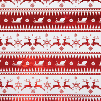 картинка Бумага упаковочная новогодняя С ЭФФЕКТАМИ (1 шт.) "Winter", 70х100 см, ассорти, ЗОЛОТАЯ СКАЗКА, 592189 от магазина МОЛТИ